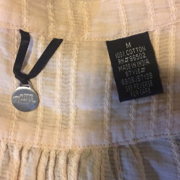 BKE 3/4 Sleeve Peach Color Button Down Blo… - Picture 4 of 4